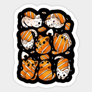 Kitten Sushi Sticker